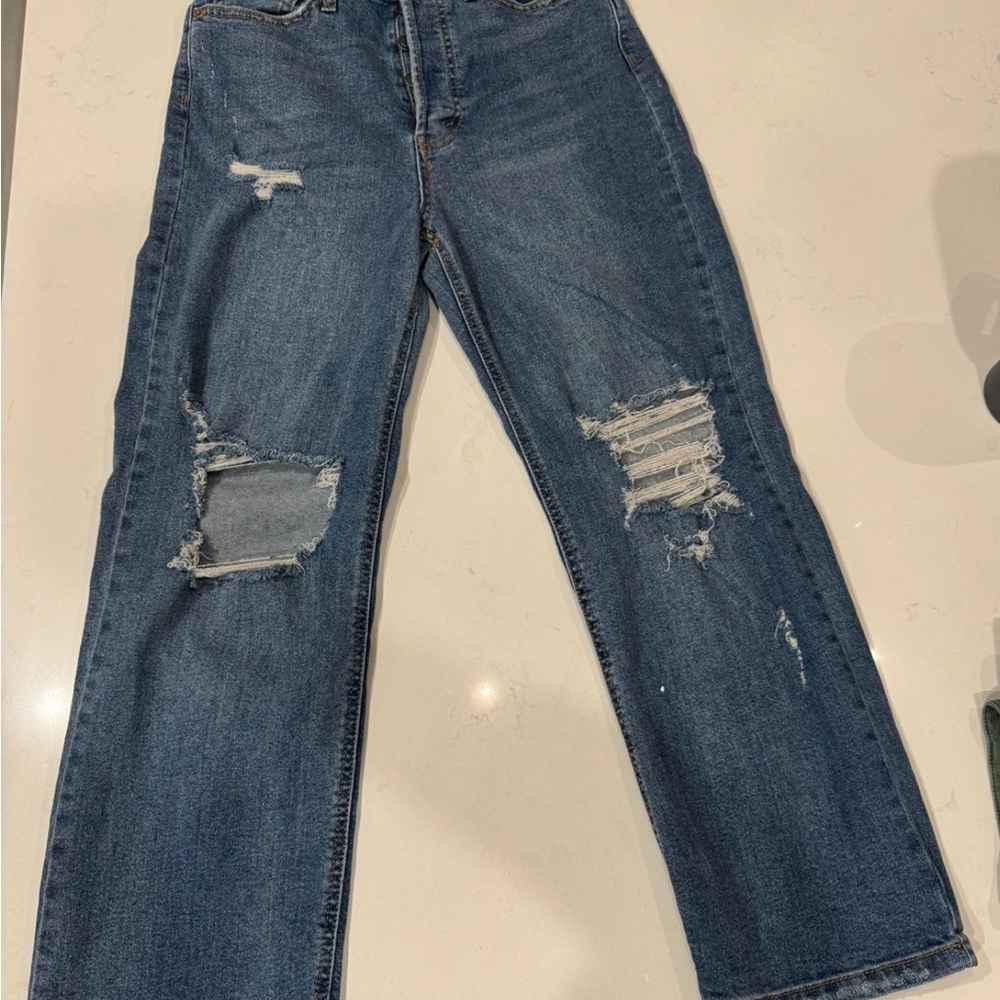 Women Jeans wild fable high rise straight size 6